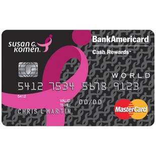 Susan G. Komen? Credit Card: $100 Bonus