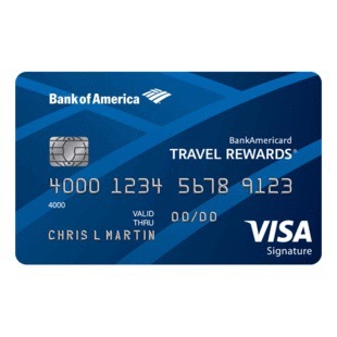BankAmericard Travel Rewards®  : 20K Points