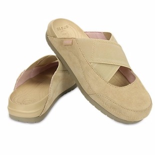 Crocs Edie Leather Mules $25 Shipped