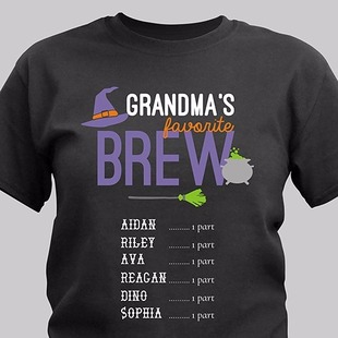 Personalized Halloween T-Shirt $13